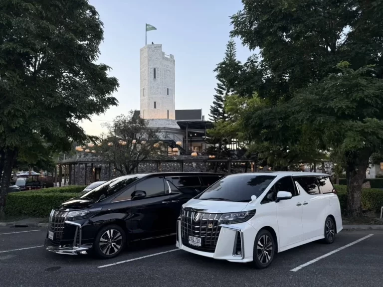 เช่ารถตู้อัลพาร์ดพร้อมคนขับจอมทอง